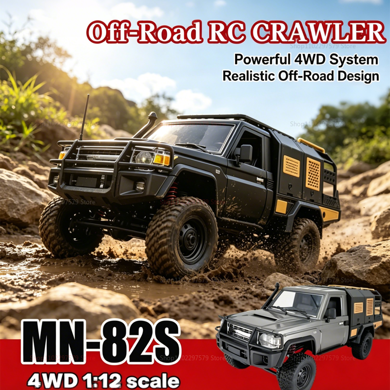 Rc Hobby Direct - MN82 MN82S RC Crawler Truck 1/12