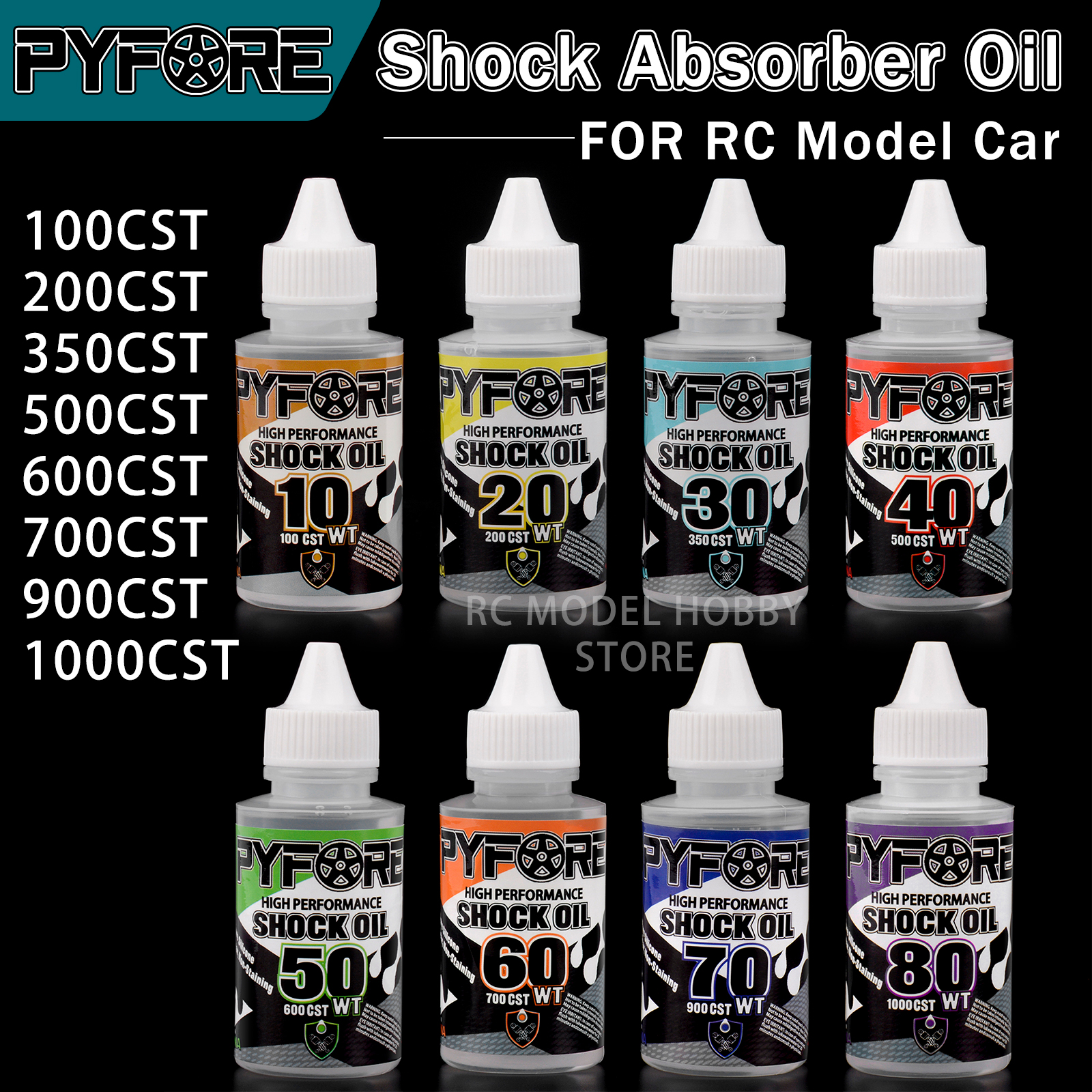 PYFORE Shock Absorber Oil 60ml - Rc Hobby Work Mat recensione e prezzo