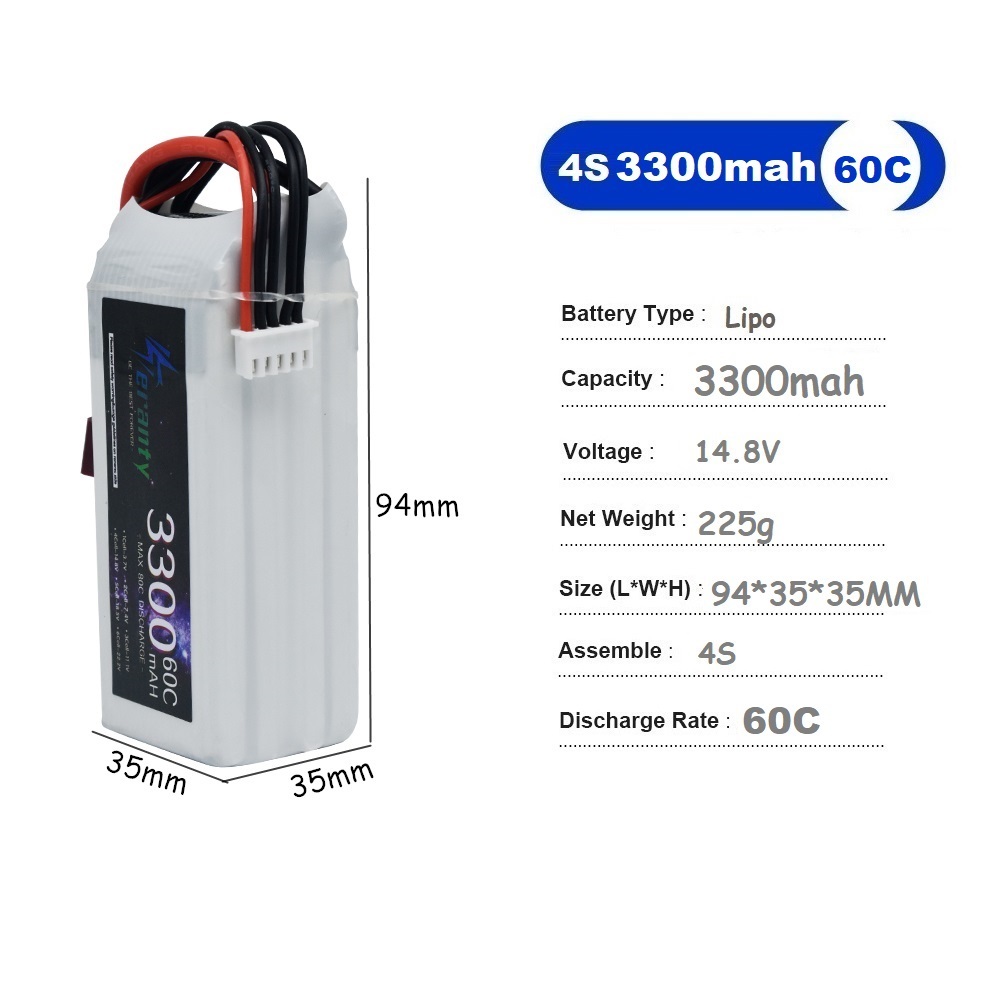 LiPo Rechargeable Battery 4S 3 - Lipo Battery 4S recensione e prezzo