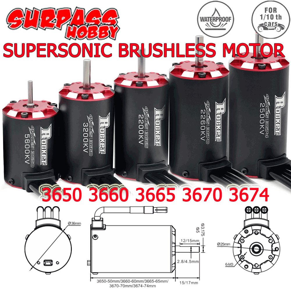 SURPASSHOBBY Rocket-RC Superso - Brushless Motor 3650 recensione e prezzo