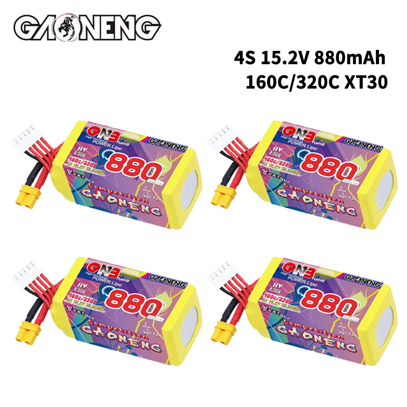 GNB 4S 880mAh 15.2V 160C/320C  - Lipo Battery 4S recensione e prezzo