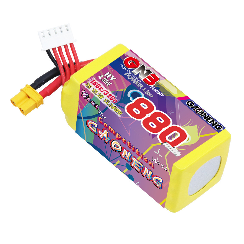 GNB 4S 880mAh 15.2V 160C/320C  - Lipo Battery 4S recensione e prezzo