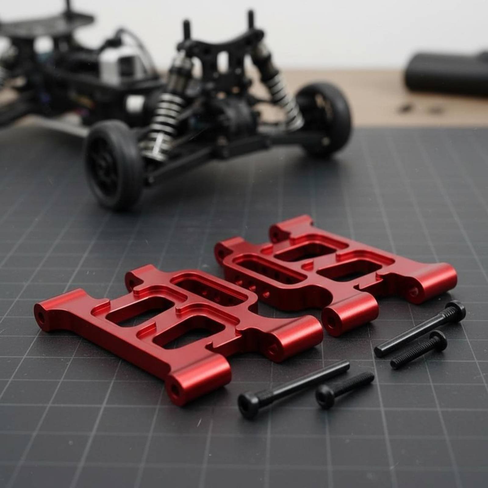 2 Pieces Front Lower Shock-Abs - Rc Hobby Direct recensione e prezzo
