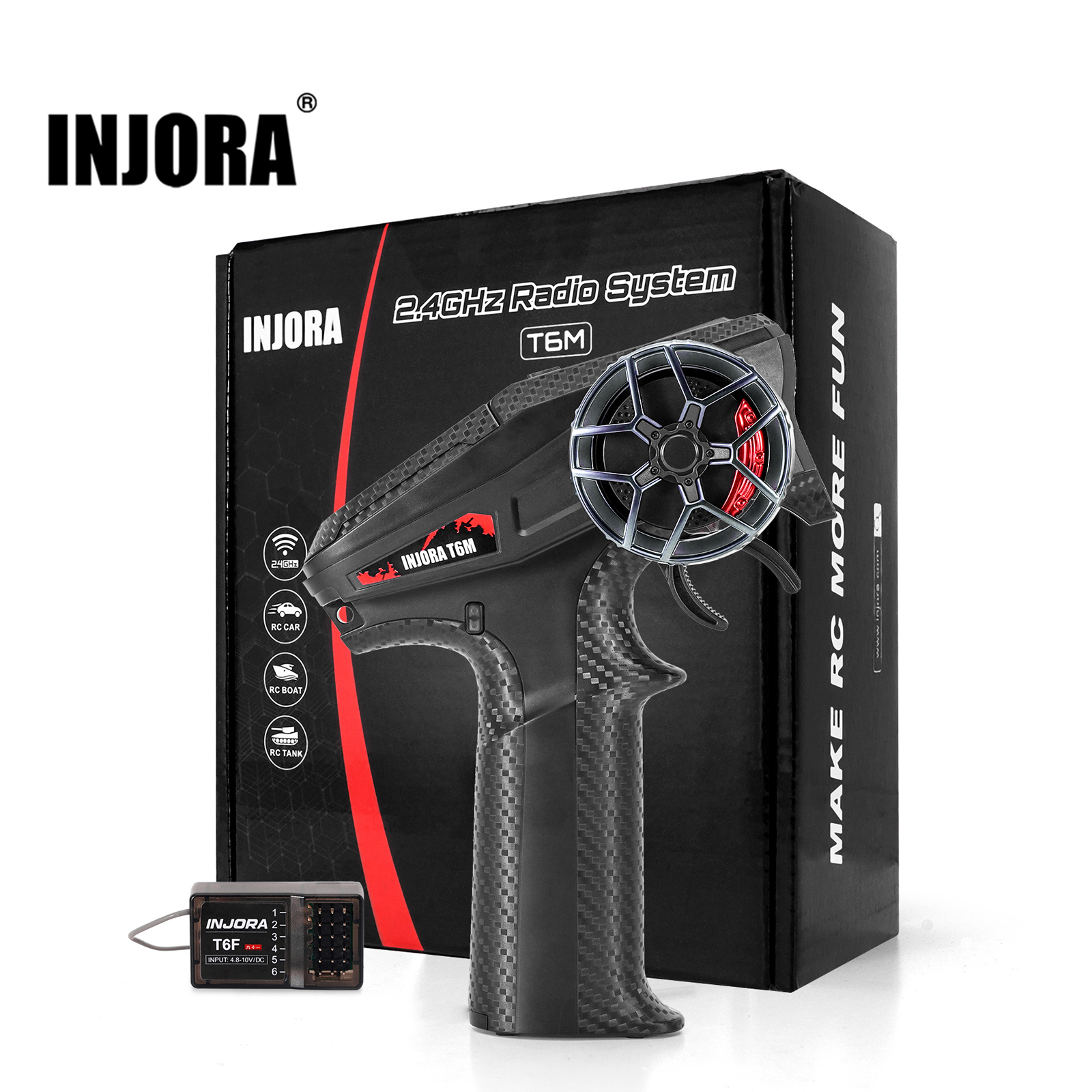 INJORA T6M 2.4GHz Digital Radi - Rc Hobby Work Mat recensione e prezzo