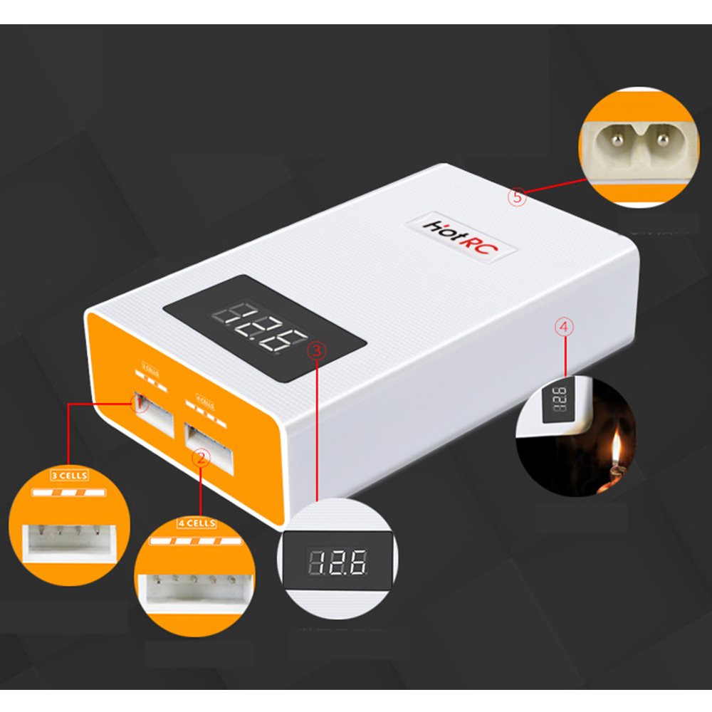 Hotrc A400 Digital 3S 4S 3000m - Lipo Battery 4S recensione e prezzo