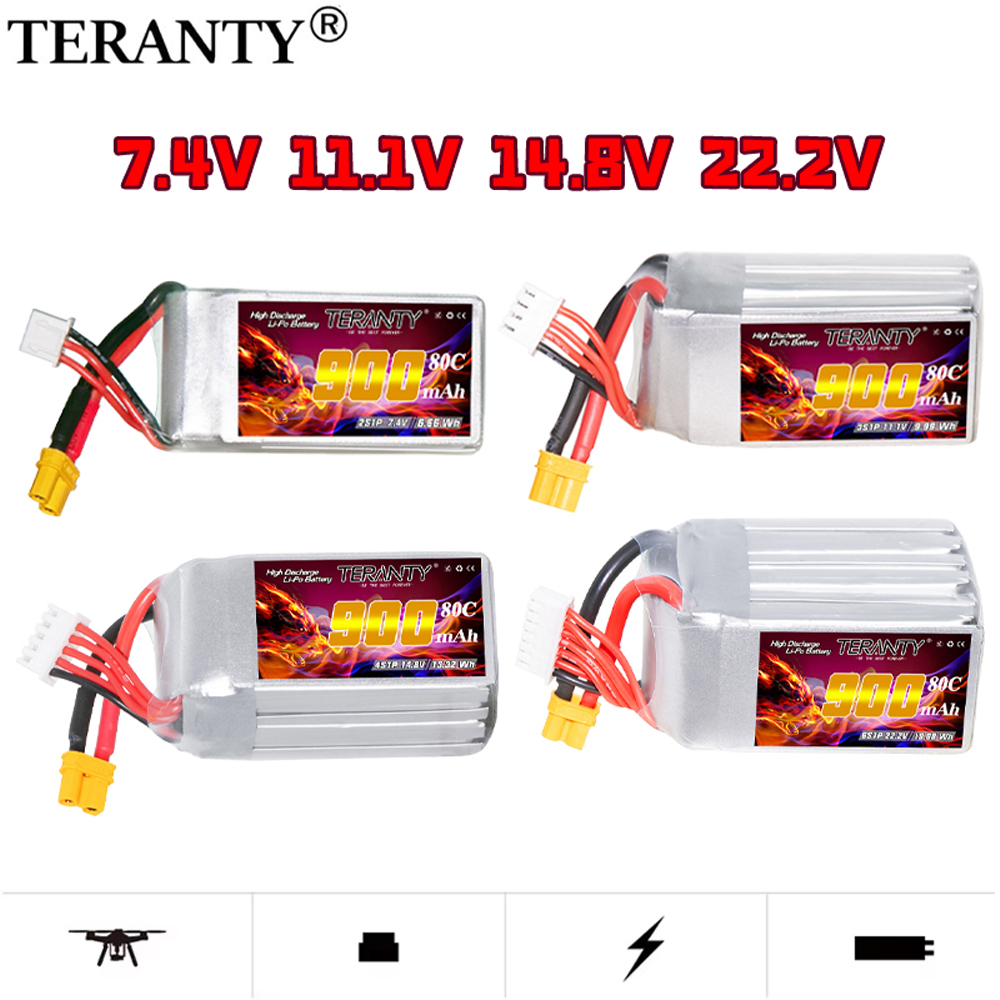 TERANTY 2S 3S 4S 6S 7.4V 11.1V - Lipo Battery 4S recensione e prezzo