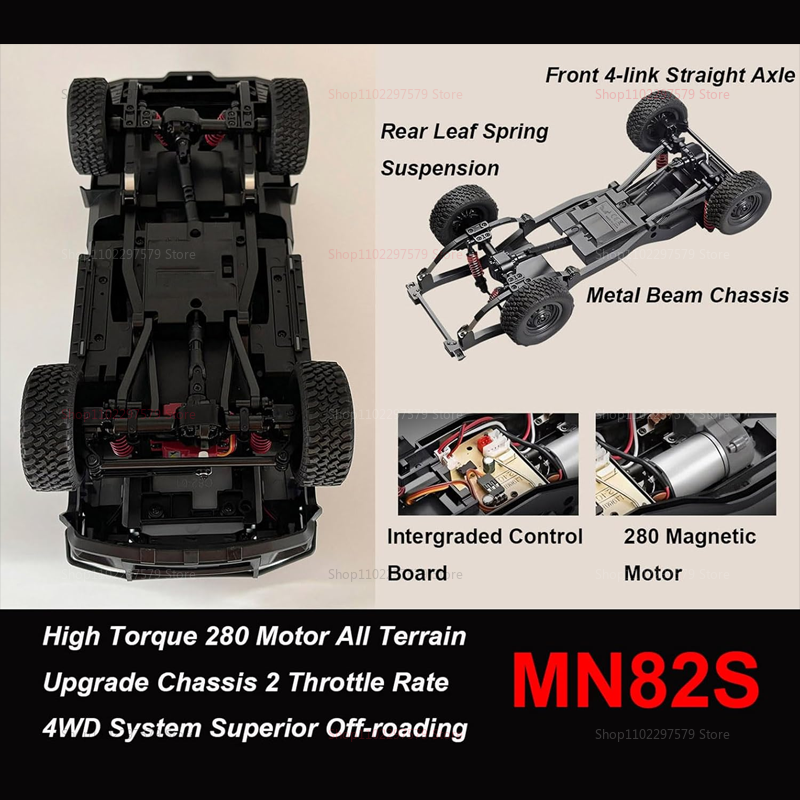 MN82 MN82S RC Crawler Truck 1/ - Rc Hobby Direct recensione e prezzo