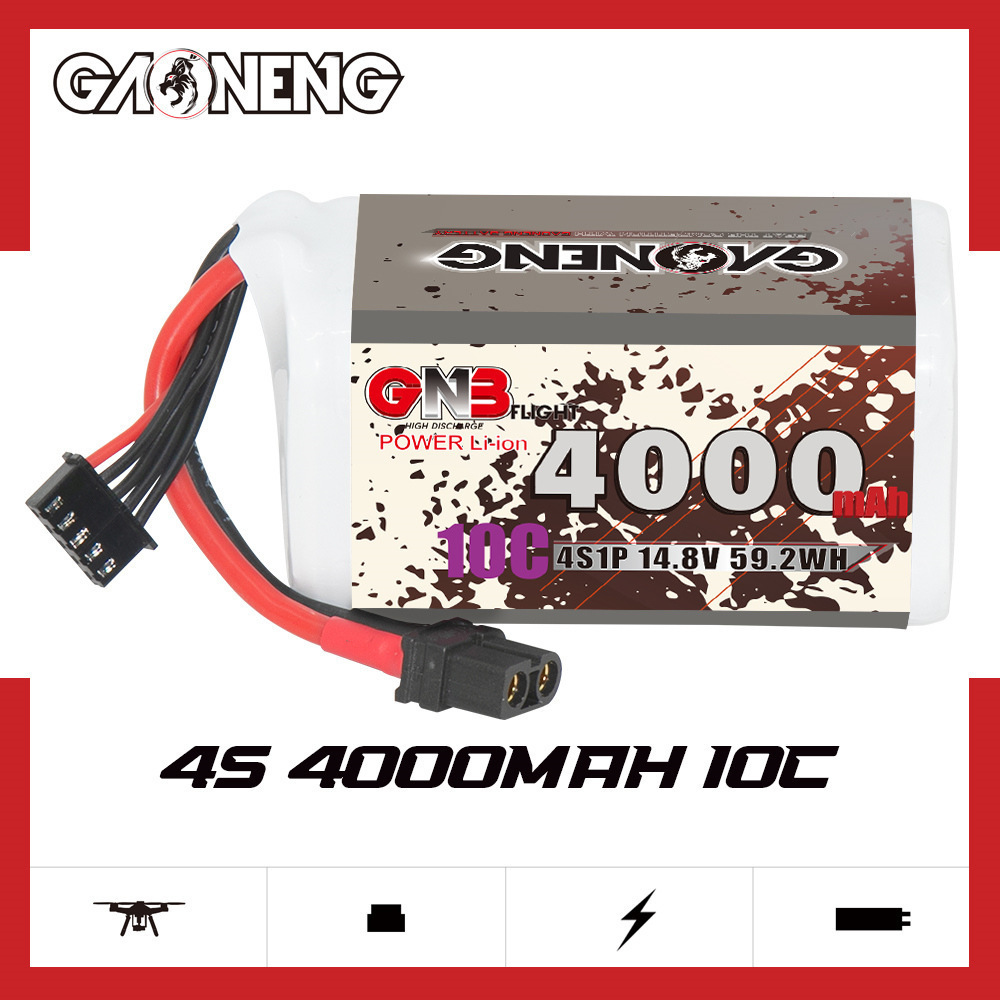 GNB 4000mAh 4S 14.8V 10C 20C W - Lipo Battery 4S recensione e prezzo