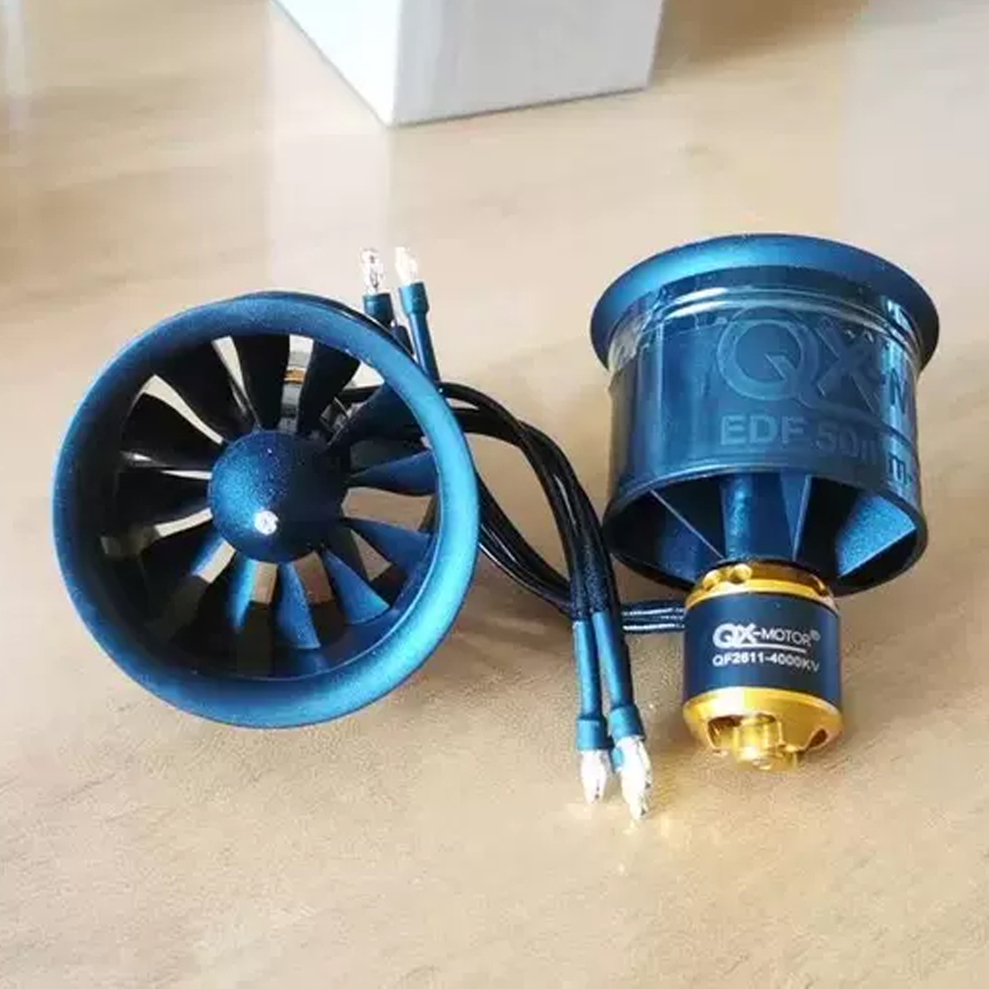 QX-MOTOR EDF 50mm QF2611 3S-4S - Lipo Battery 4S recensione e prezzo