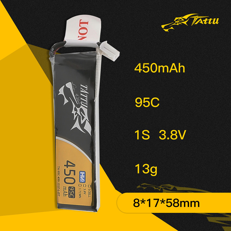 3Pcs NEW TATTU 450/500/550mAh  - Lipo Battery 4S recensione e prezzo