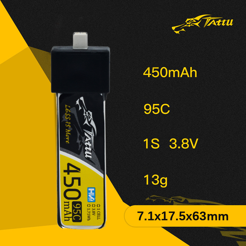 3Pcs NEW TATTU 450/500/550mAh  - Lipo Battery 4S recensione e prezzo