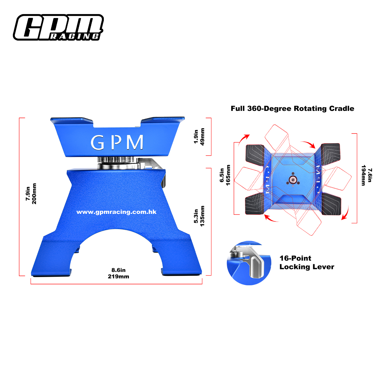 GPM LARGE ALUMINUM RC CAR / TR - Rc Hobby Work Mat recensione e prezzo