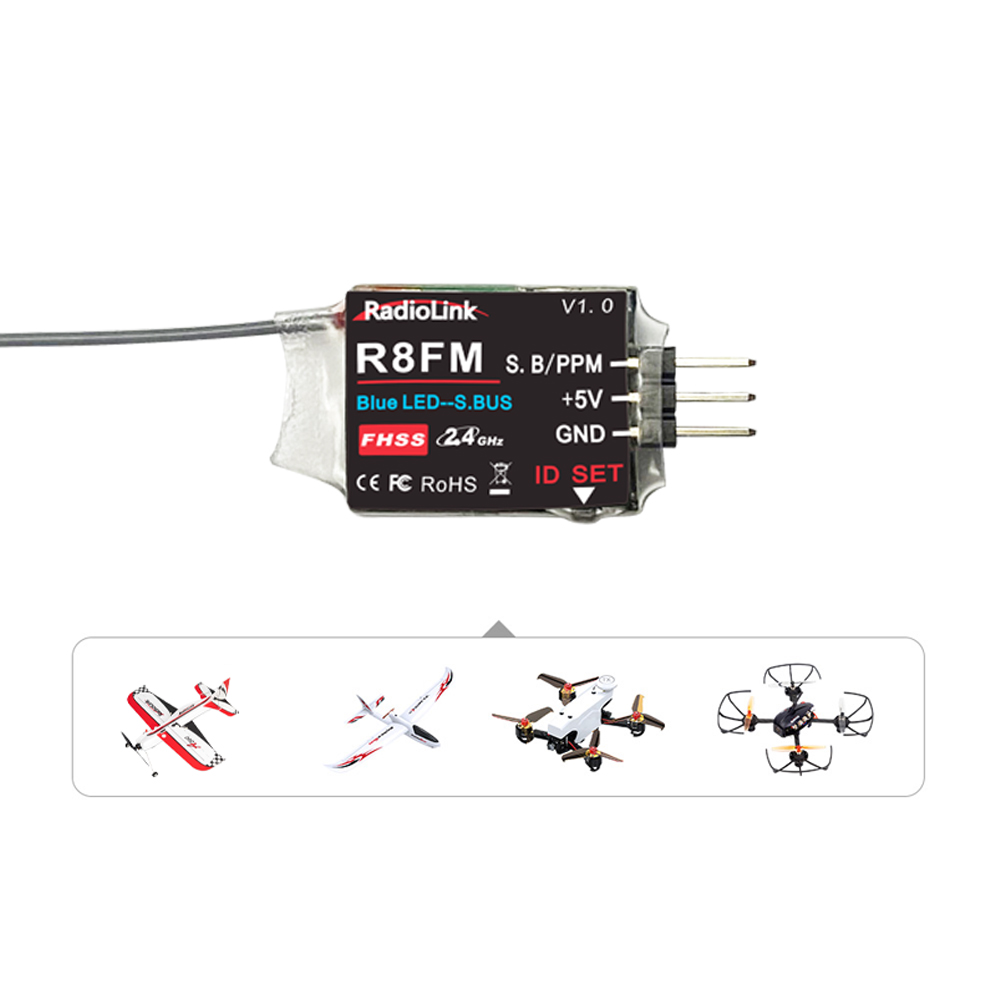 Radiolink 2.4GHz R8FM 8CH RC R - Receiver Sbus 8Ch recensione e prezzo