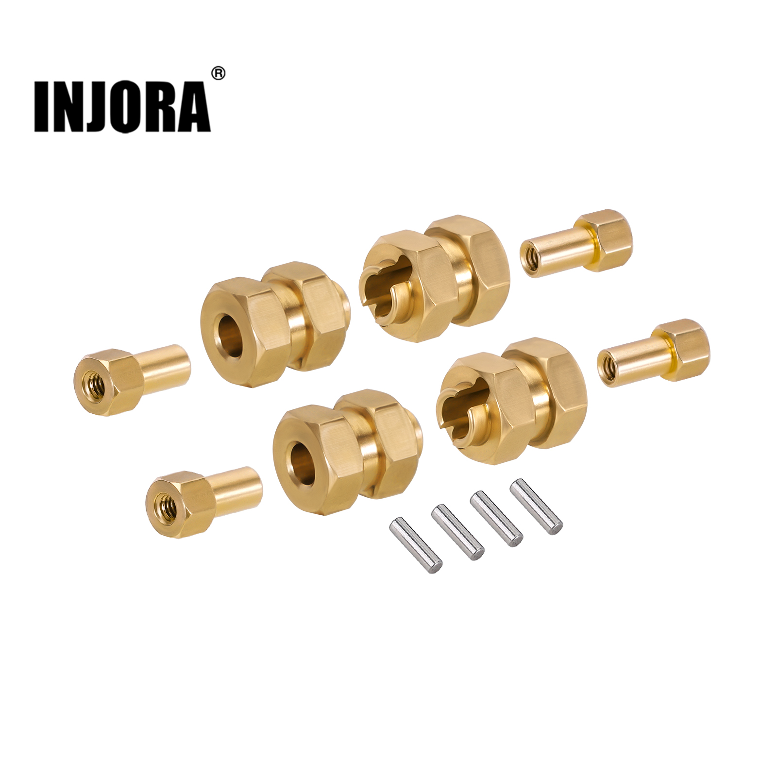 INJORA 4PCS Brass Extended Whe - Rc Hobby Work Mat recensione e prezzo