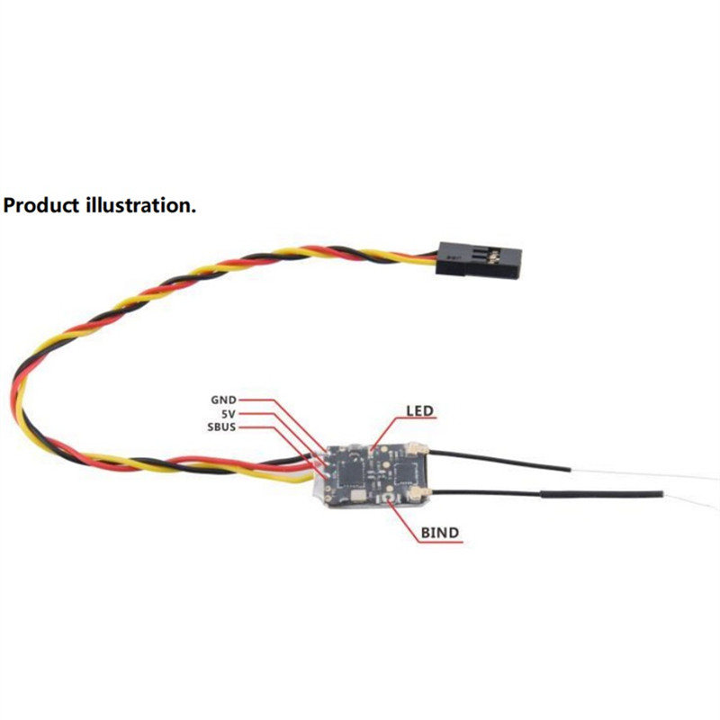 R8 Nano 8CH 1KM Long Range SBU - Receiver Sbus 8Ch recensione e prezzo