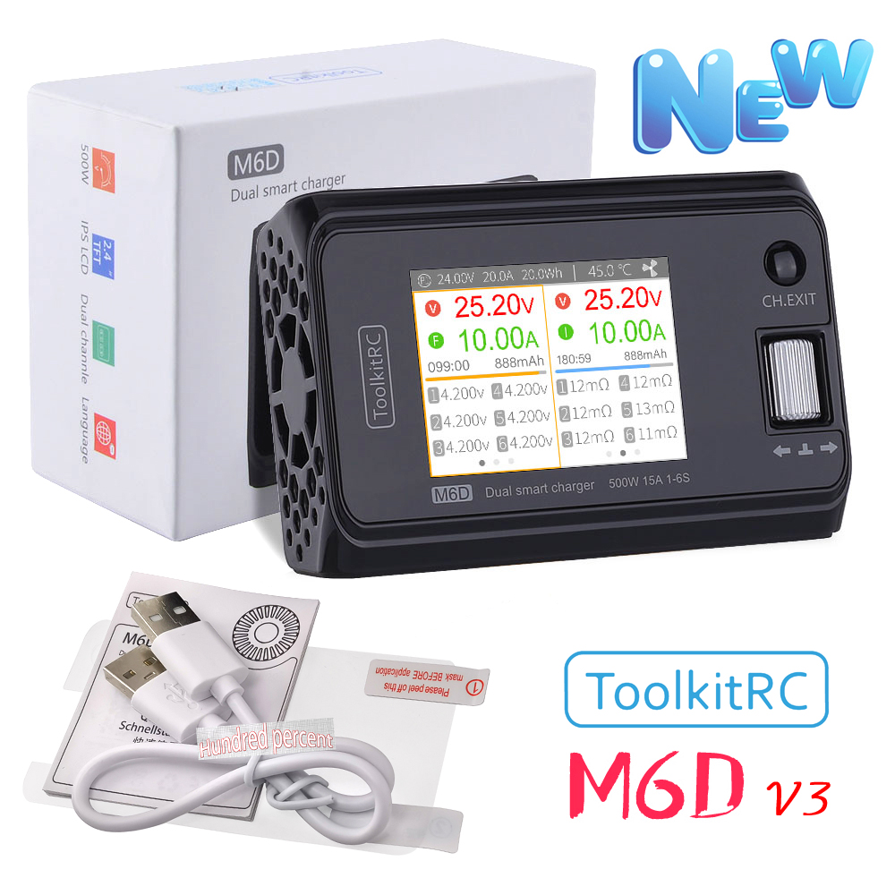 ToolkitRC M6D V3 500W 15A DC D - Rc Hobby Work Mat recensione e prezzo
