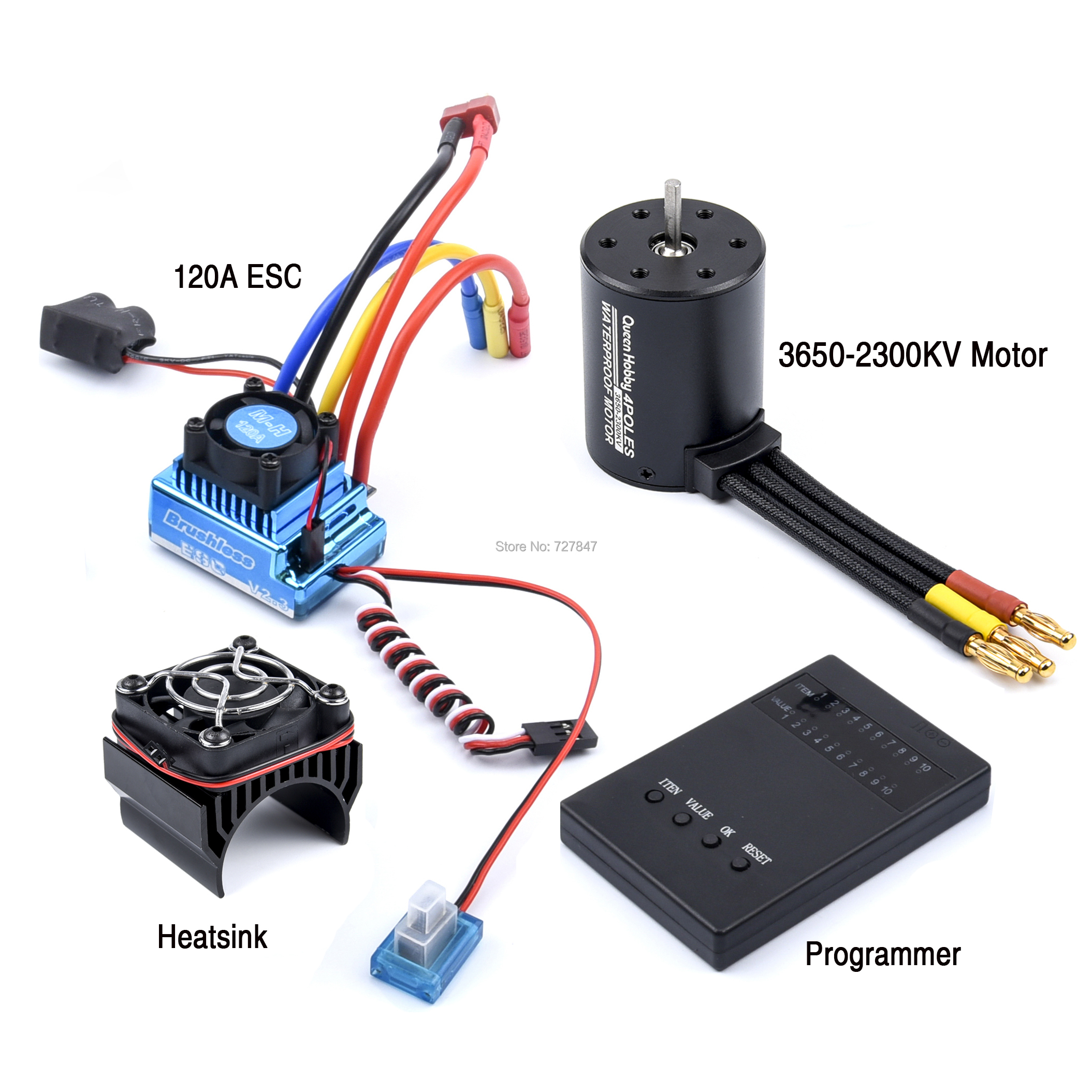 3650 2300KV Brushless Motor &  - Brushless Motor 3650 recensione e prezzo