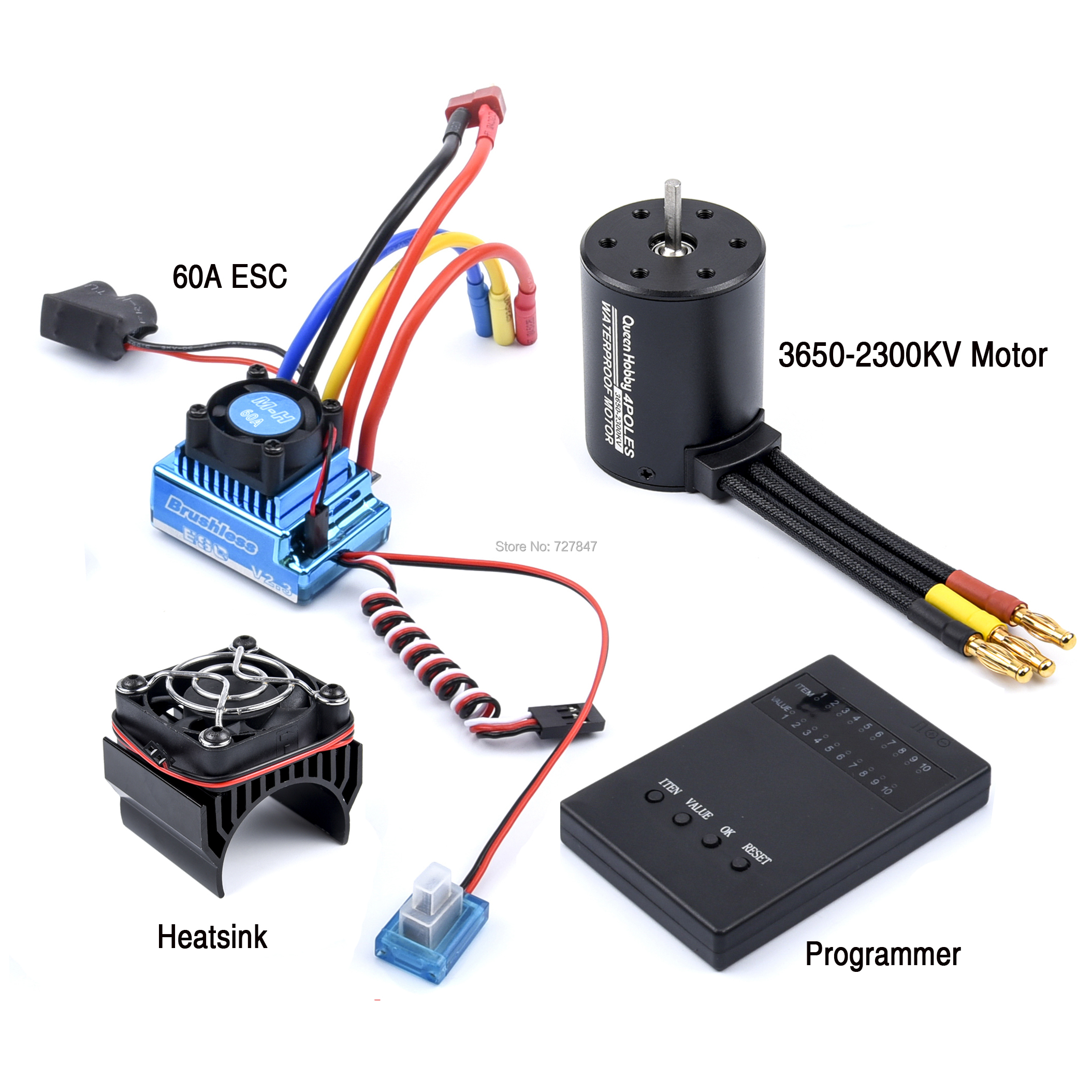 3650 2300KV Brushless Motor &  - Brushless Motor 3650 recensione e prezzo