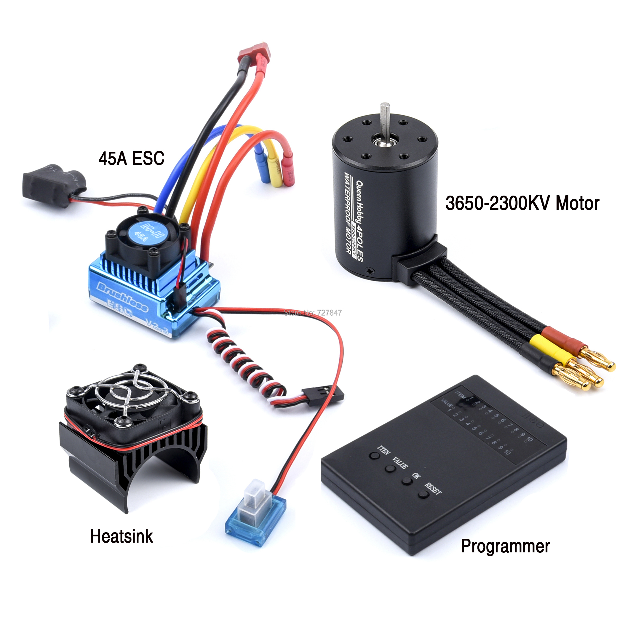 3650 2300KV Brushless Motor &  - Brushless Motor 3650 recensione e prezzo