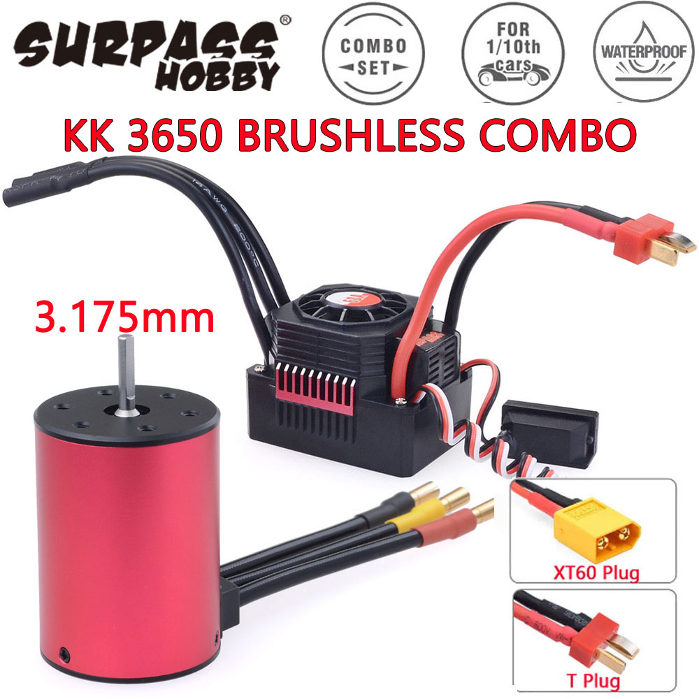 Surpass Hobby KK 3650 Combo Wa - Brushless Motor 3650 recensione e prezzo